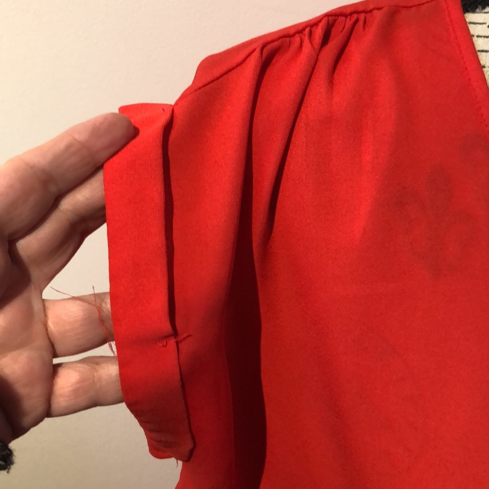 SzM orangie red tank - Picture 2 of 5